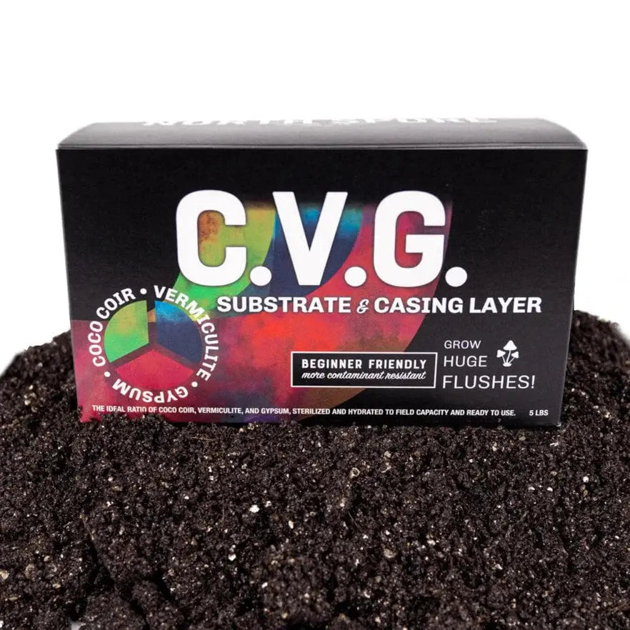 NORTH SPORE CVG (Coco Vermiculite Gypsum) Sterile Bulk Substrate, 5lb