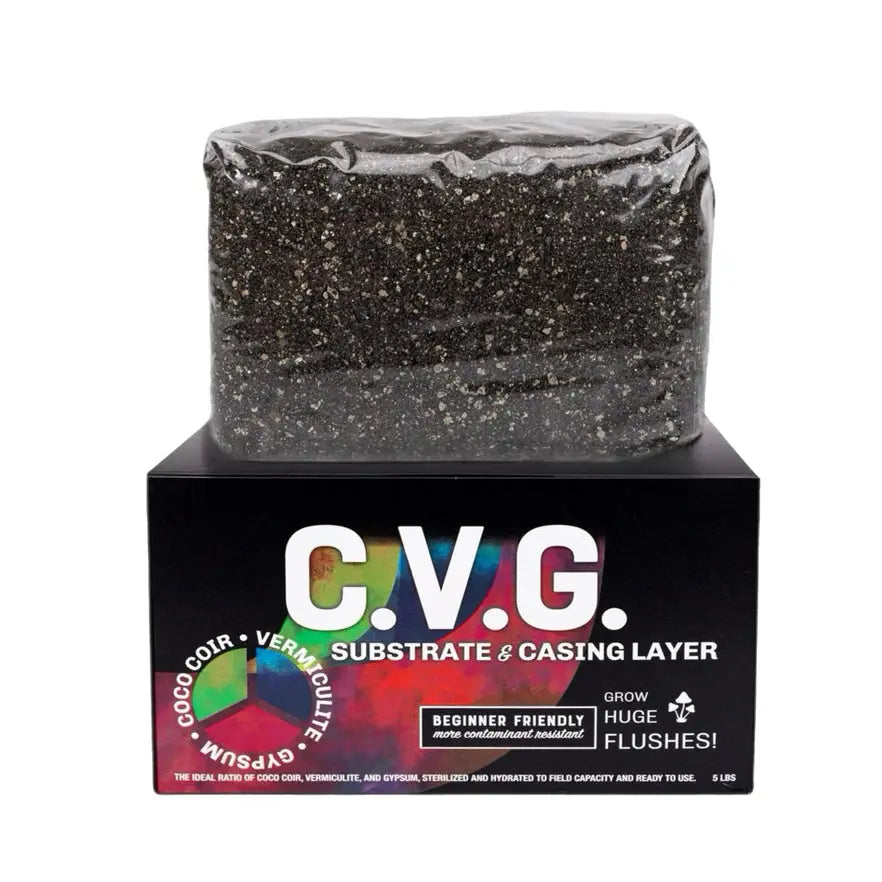 NORTH SPORE CVG (Coco Vermiculite Gypsum) Sterile Bulk Substrate, 5lb