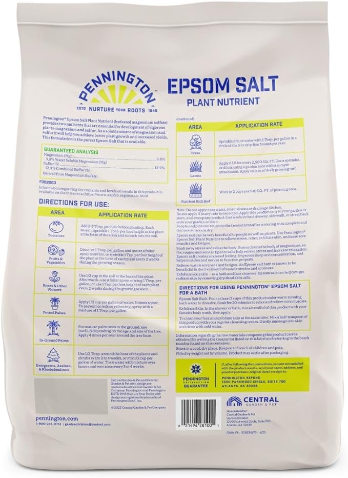 epsom salt for jade plant Monterey Epsom Salts, 4 lb | In-Stock