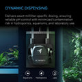 Peristaltic Pump, Two-Outlet Dosing Kit for Hydroponics, 10-Level Control, 210 ml/min