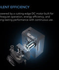 Peristaltic Pump, Two-Outlet Dosing Kit for Hydroponics, 10-Level Control, 210 ml/min