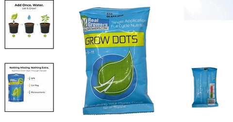 Real Growers Grow Dots 16-8-11 Time Release Nutrients