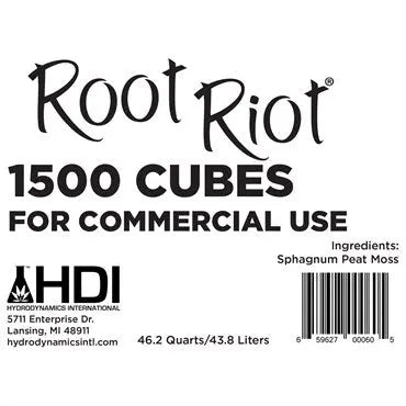 Root Riot Starter Plug Cubes | Pack of 1500