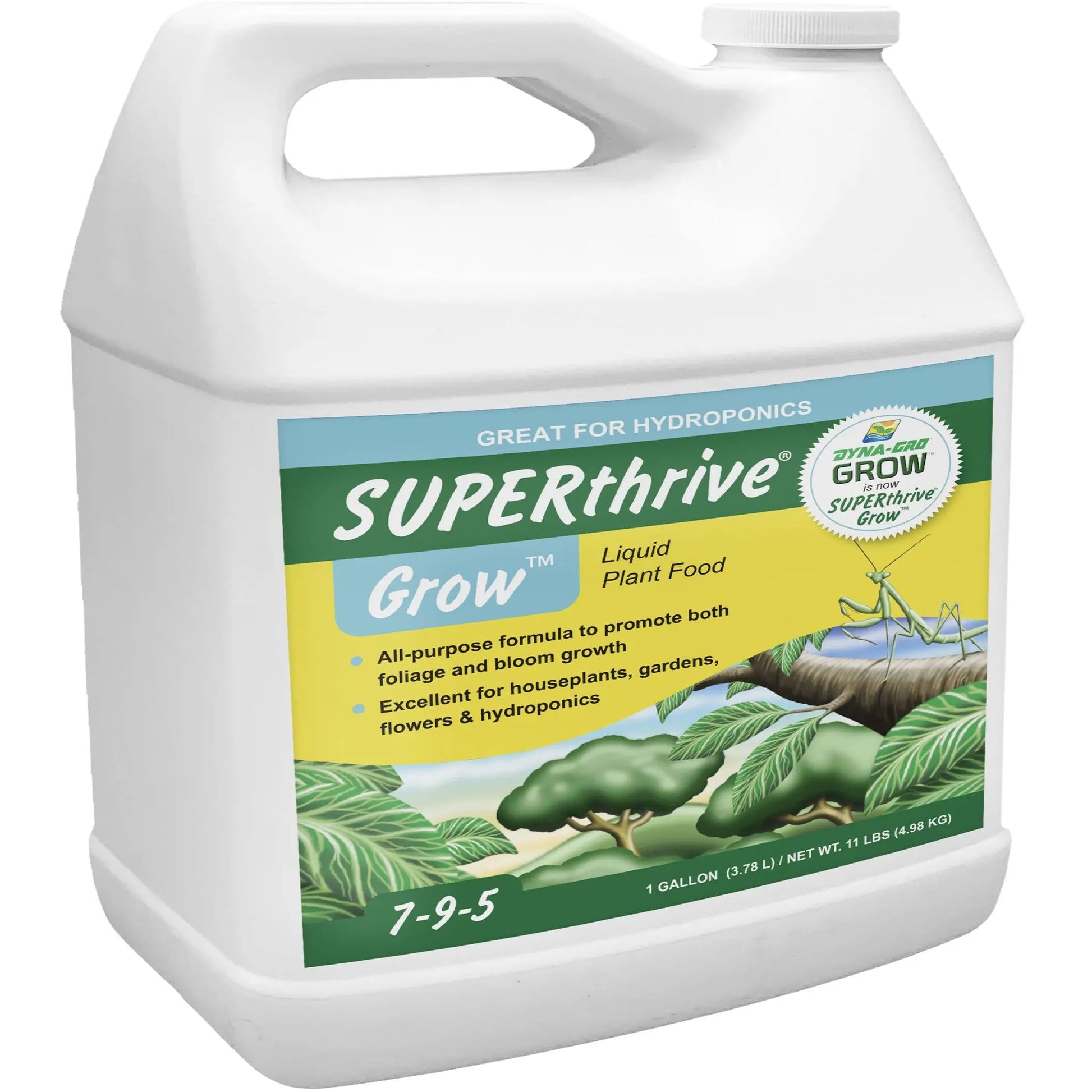 liquid plant food for hydroponics Dyna-Gro Grow 1 Gallon
