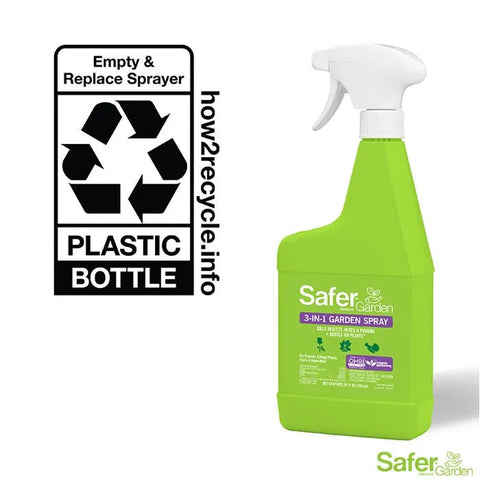Safer® Garden 3-In-1 Garden Spray - 24 Oz