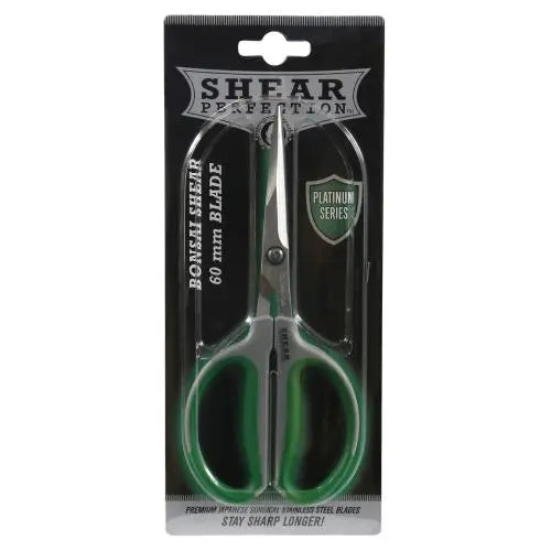 Shear Perfection® Platinum Stainless Steel Bonsai Scissors, 2.4" Straight Blades | Case of 12