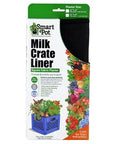 Smart Pot® Milk Crate Liners, Black