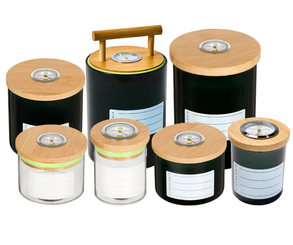SmartJar – Glass Jar Curing + Storage Solution