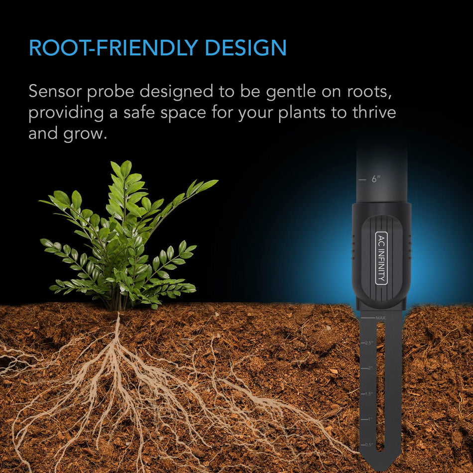 Soil Sensor Probe for Controller AI+, Monitors Moisture and Saturation Levels IP67