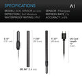 Soil Sensor Probe for Controller AI+, Monitors Moisture and Saturation Levels IP67