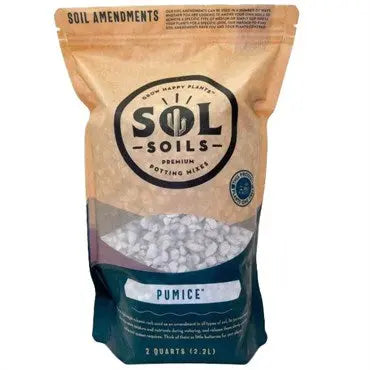 Sol Soils Premium Pumice, 2qt