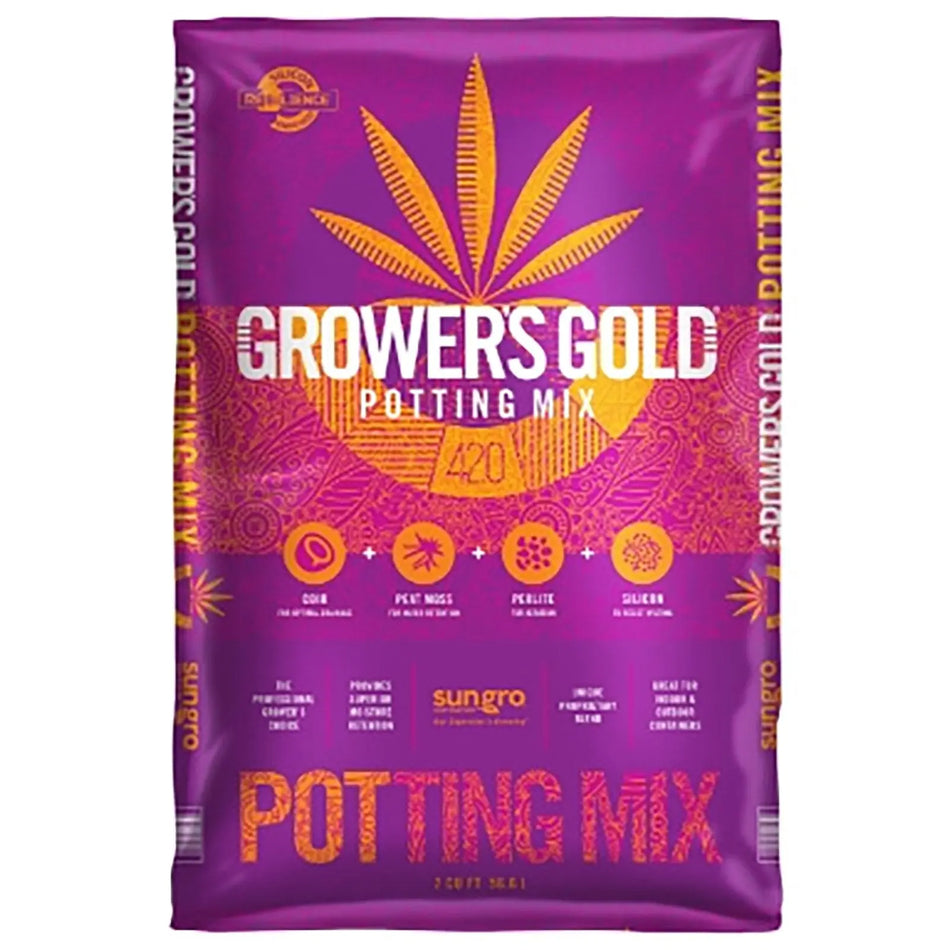 Sun Gro Growers Gold Potting Mix, 2 cu ft