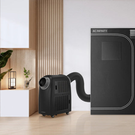 TERRAFORM 7 Air Conditioner, Heater, Dehumidifier for Grow Tents, 8000 BTU