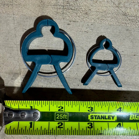 Tomato Plant Vine Support Clip Clamp 2.5", Large
