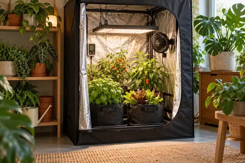 INDOOR GROW ROOMS