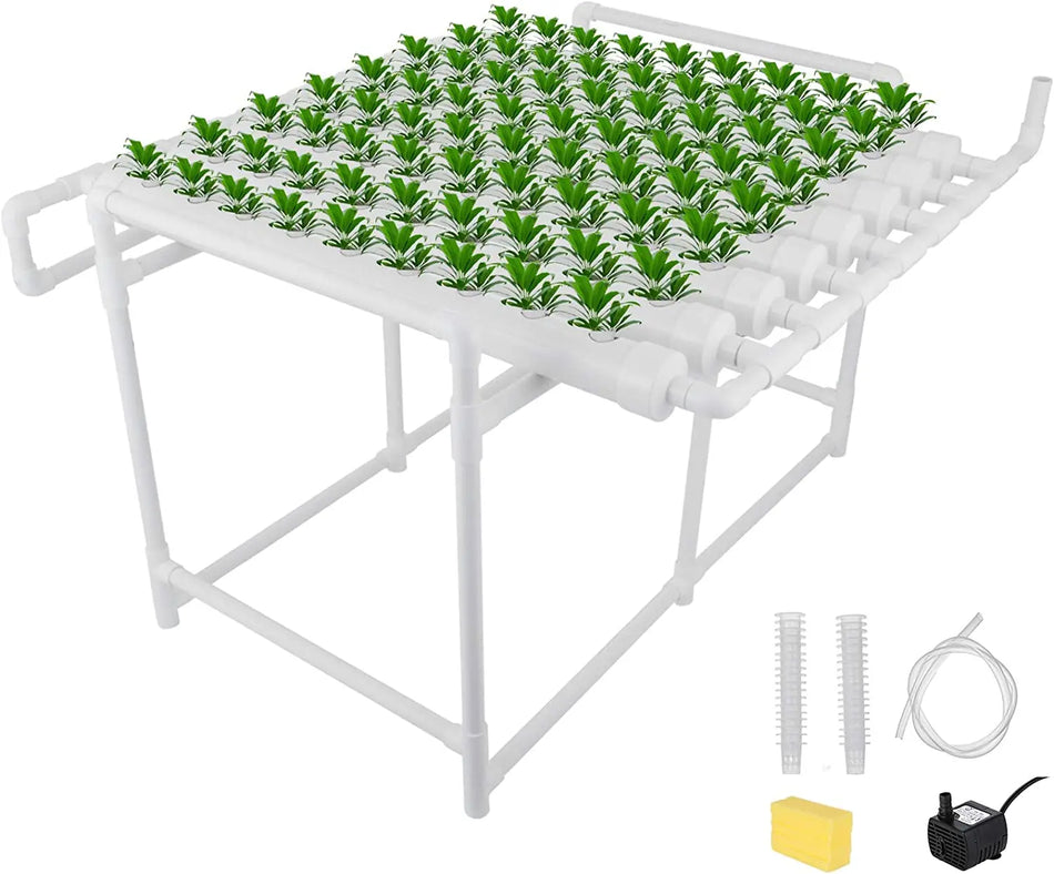 1 Layer 72 Site NFT Hydroponics System