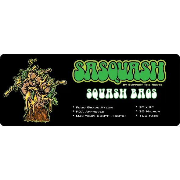 2" X 9" SQUASH BAGS | 100 PACK Sasquash