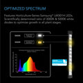 AC INFINITY IONBEAM S11, FULL SPECTRUM 11" LED GROW LIGHT BARS, SET OF 4 LUXX LIGHTING