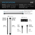 AC Infinity IONBEAM U2 11" LED Grow Light Bars