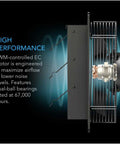 AC Infinity AIRLIFT T10, SHUTTER EXHAUST VENTILATION FAN 10", TEMPERATURE AND HUMIDITY CONTROLLER AC Infinity