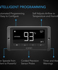 AC Infinity AIRLIFT T10, SHUTTER EXHAUST VENTILATION FAN 10", TEMPERATURE AND HUMIDITY CONTROLLER AC Infinity