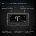 AC Infinity AIRLIFT T10, SHUTTER EXHAUST VENTILATION FAN 10", TEMPERATURE AND HUMIDITY CONTROLLER AC Infinity