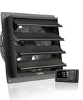 AC Infinity AIRLIFT T12, SHUTTER EXHAUST VENTILATION FAN 12", TEMPERATURE AND HUMIDITY CONTROLLER AC Infinity