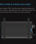 AC Infinity AUSTRALIAN CHARCOAL CARBON AIR DUCT FILTER XL, 8" AC Infinity