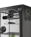 AC Infinity Advance Grow Tent System 2x2, 1-Plant Kit, Integrated Smart Controls To Automate Ventilation, Circulation, Full Spectrum Led Grow Light AC Infinity