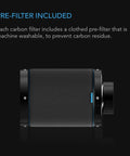 AC Infinity Australian Charcoal Carbon Air Duct Filter, 6" AC Infinity