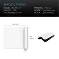 AC Infinity BLACK & WHITE PANDA FILM, WATERPROOF REFLECTIVE SHEET, 10 X 10 FT. AC Infinity