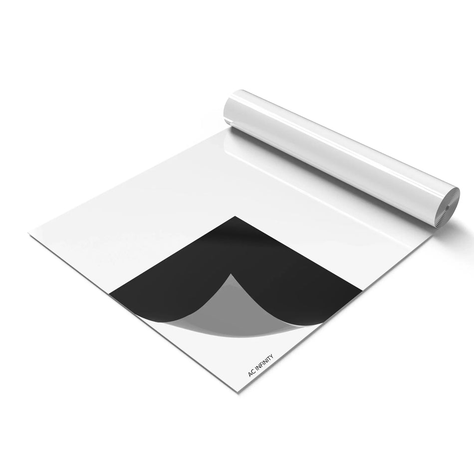 AC Infinity BLACK & WHITE PANDA FILM, WATERPROOF REFLECTIVE SHEET, 10 X 100 FT. AC Infinity