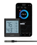 AC Infinity CLOUDCOM B1 Smart Thermo-Hygrometer With Data App, 12' Sensor Probe AC Infinity