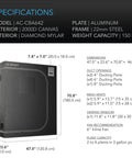 AC Infinity CLOUDLAB 642, ADVANCE GROW TENT 4X2, 2000D DIAMOND MYLAR CANVAS, 48" X 24" X 72" AC Infinity