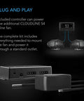 AC Infinity CLOUDLINE S6, Quiet Inline Duct Fan System with Speed Controller, 6" AC Infinity