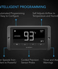 AC Infinity CLOUDLINE T12 Inline Duct Fan System w/ Temp and Humidity Bluetooth Controller, 12" AC Infinity
