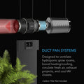 AC Infinity CLOUDLINE T4 Inline Duct Fan System w/ Bluetooth Controller, 4"
