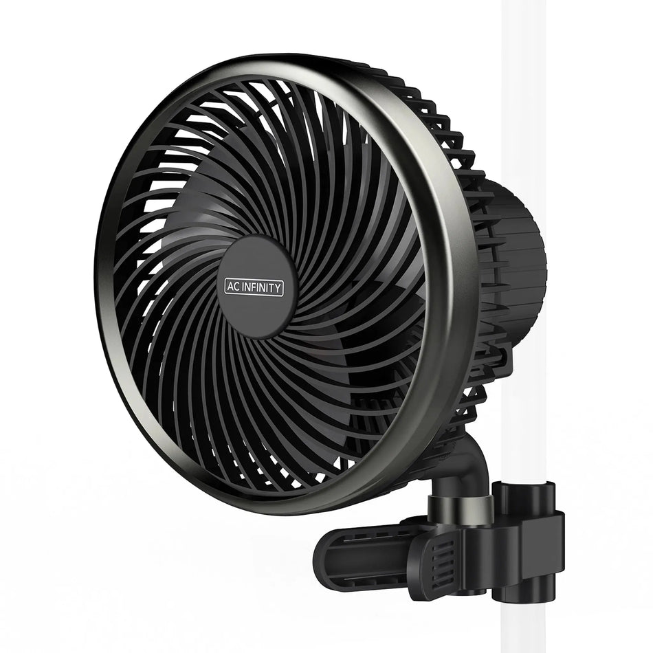 AC Infinity CLOUDRAY S9, GROW TENT CLIP FAN 9 WITH 10 SPEEDS, EC-MOTOR, AUTO OSCILLATION AC Infinity
