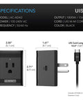 AC Infinity CONTROLLER 69 UIS PLUG, RUNS 120Vac OUTLET-POWERED EQUIPMENT AC Infinity