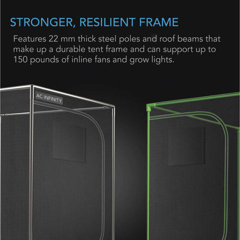 AC Infinity Grow Tent CLOUDLAB 733, 36"x36"x72" Reflective 2000D Mylar Grow Tent AC Infinity