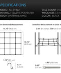 AC Infinity Grow Tent Trellis Netting, 2' x 2