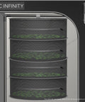 AC Infinity HANGING HERB DRYING RACK, SIX TIERS, 24 IN. DIAMETER AC Infinity