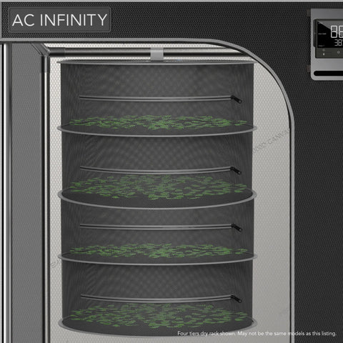 AC Infinity HANGING HERB DRYING RACK, SIX TIERS, 24 IN. DIAMETER AC Infinity