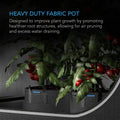AC Infinity HEAVY DUTY FABRIC POTS, 25 GALLON, 5-PACK AC Infinity