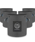 AC Infinity HEAVY DUTY FABRIC POTS, 3 GALLON, 5-PACK AC Infinity