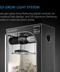 AC Infinity IONGRID T24, FULL SPECTRUM LED GROW LIGHT 260W AC Infinity