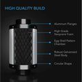 AC Infinity Inline Duct Fan Silencer, 4" AC Infinity