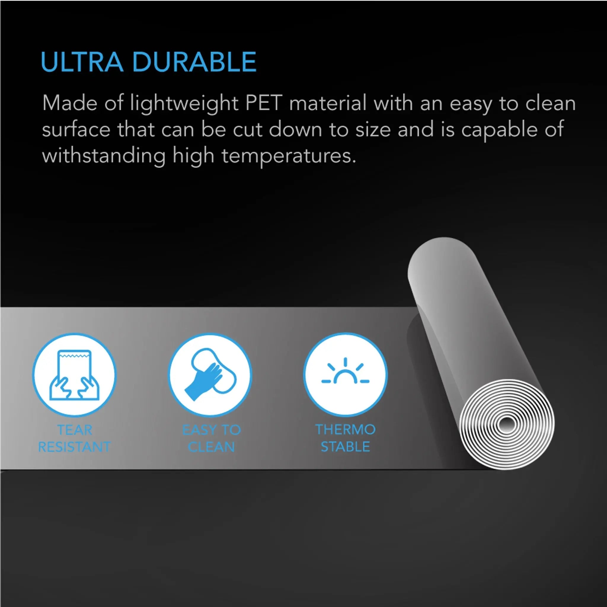 AC Infinity MYLAR FILM ROLL, PET REFLECTIVE FOIL SHEET, 4 X 25 FT. AC Infinity