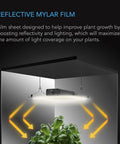 AC Infinity MYLAR FILM ROLL, PET REFLECTIVE FOIL SHEET, 4 X 50 FT. AC Infinity