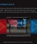 AC Infinity RAXIAL S6 Inline Booster Duct Fan with Speed Controller, 6" AC Infinity